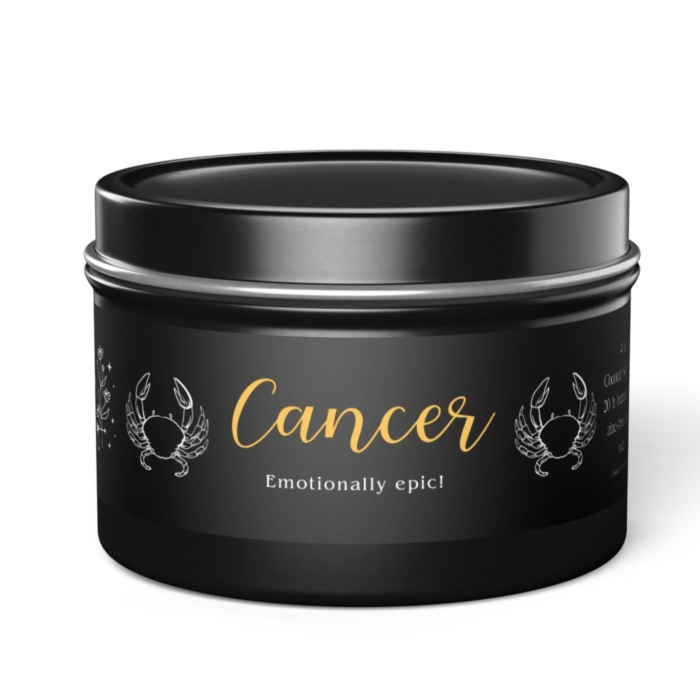 Nurturing Cancer candles, Emotional support scents, Cancer-inspired home fragrance, Intuitive aromas, Protective candle scents, Comforting Cancer decor, Sentimental fragrance notes, Cancer Zodiac decor, Caring home scents, Compassionate candle collection