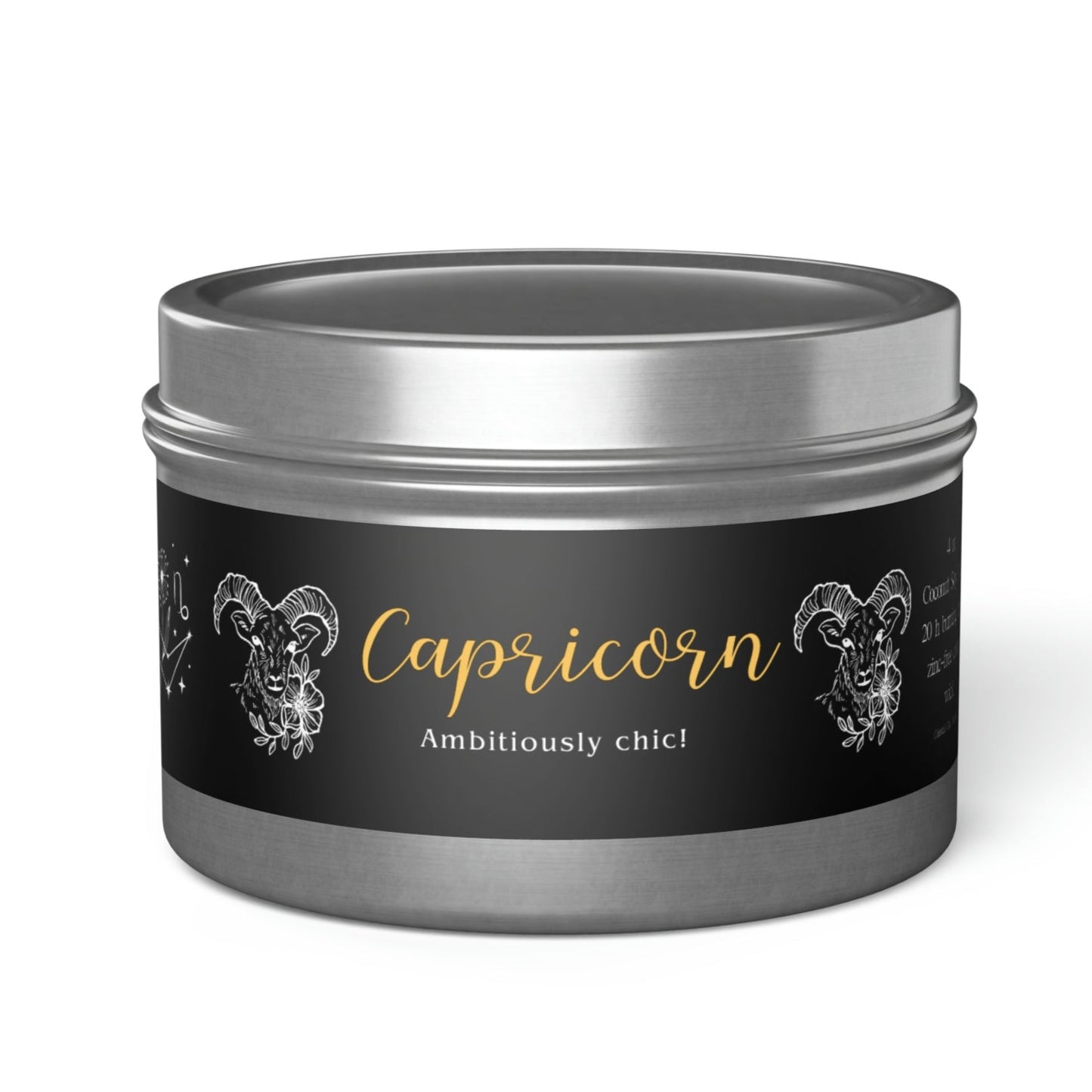 Ambitious Capricorn candles, Goal-oriented scent collection, Capricorn-inspired home fragrance, Disciplined aromas, Determined candle scents, Practical Capricorn decor, Resilient fragrance notes, Capricorn Zodiac decor, Grounded home scents, Tenacious candle collection