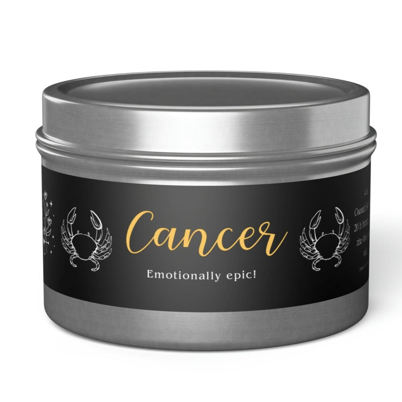 Nurturing Cancer candles, Emotional support scents, Cancer-inspired home fragrance, Intuitive aromas, Protective candle scents, Comforting Cancer decor, Sentimental fragrance notes, Cancer Zodiac decor, Caring home scents, Compassionate candle collection