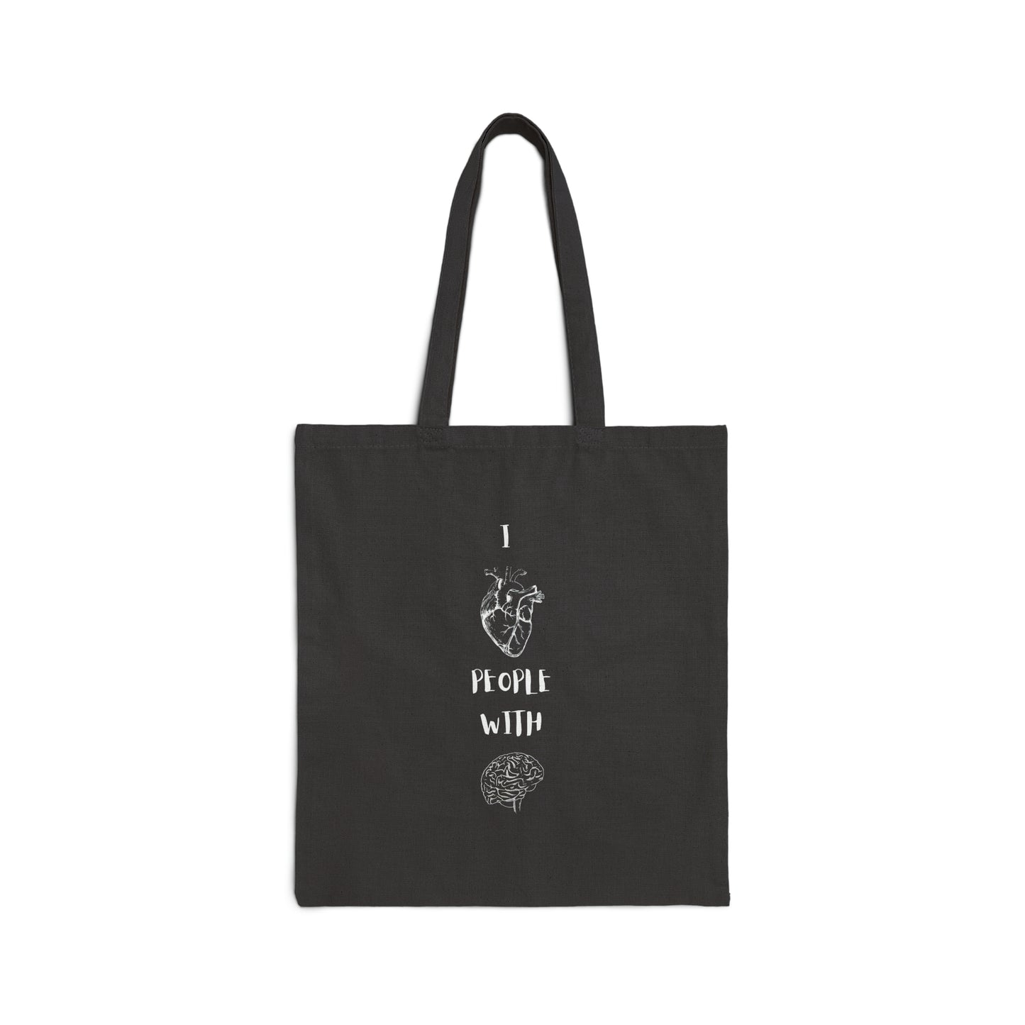 I Love People With Brain | Tote Bag