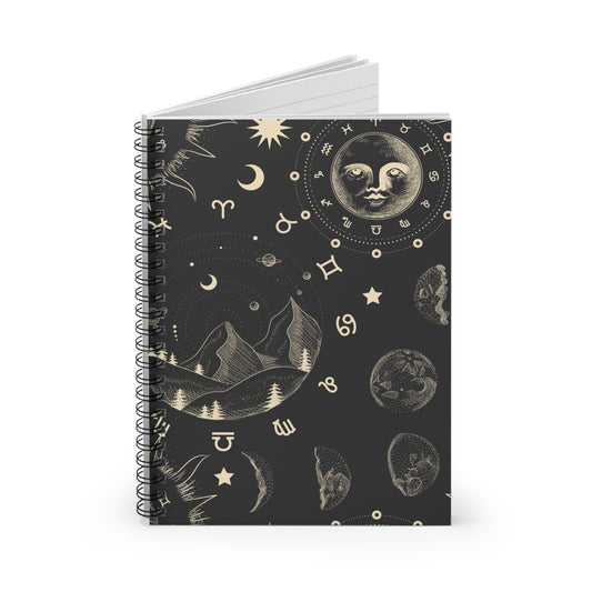 Zodiac Odyssey | Spiral Notebook