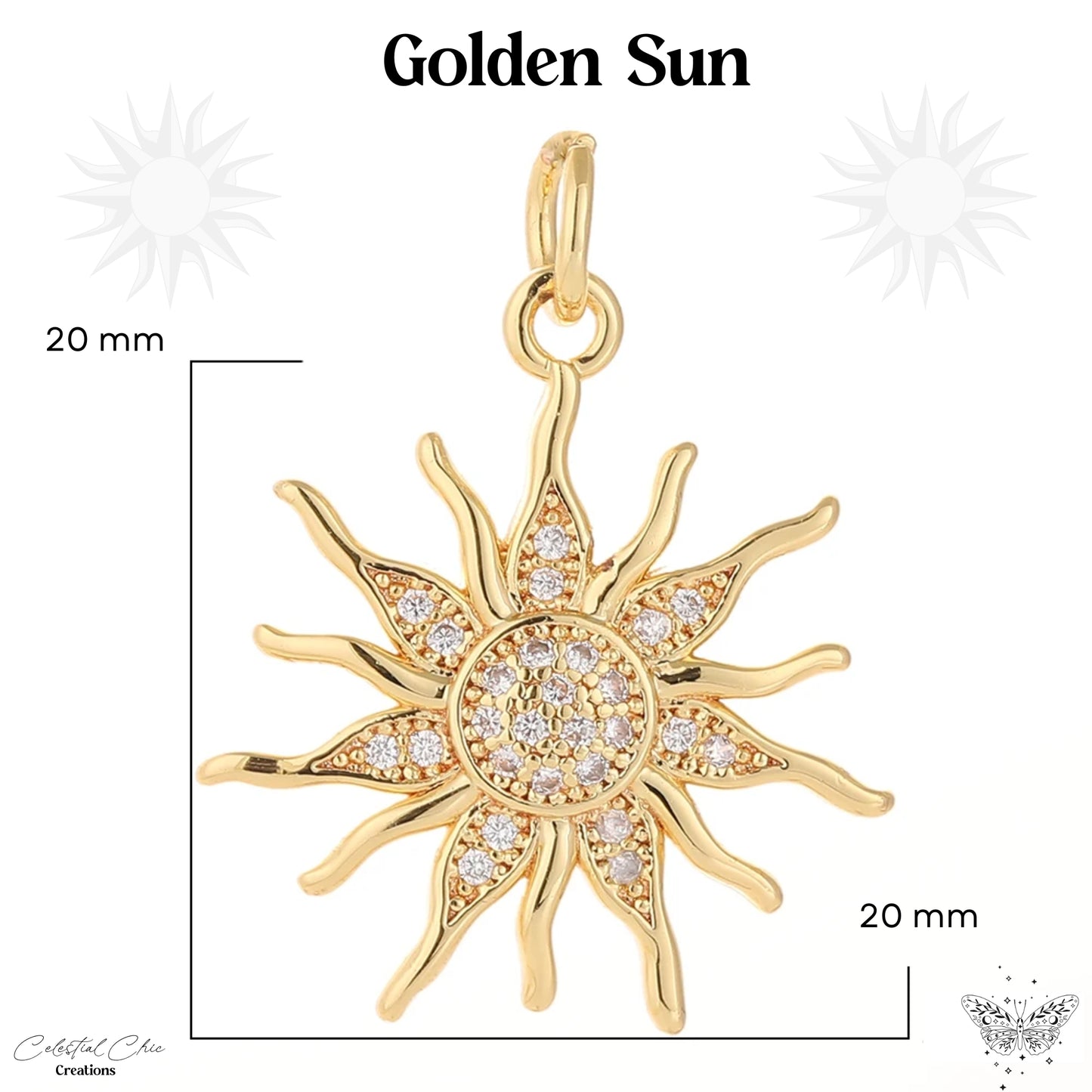 Golden Sun | Pendant