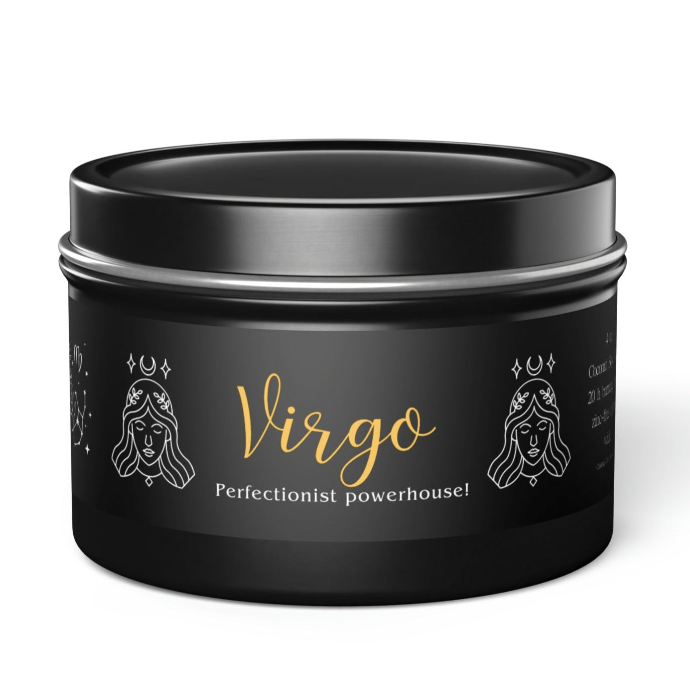 Organized Virgo candles, Practical scent collection, Virgo-inspired home fragrance, Analytical aromas, Detail-oriented candle scents, Efficient Virgo decor, Precise fragrance notes, Virgo Zodiac decor, Clean home scents, Meticulous candle collection