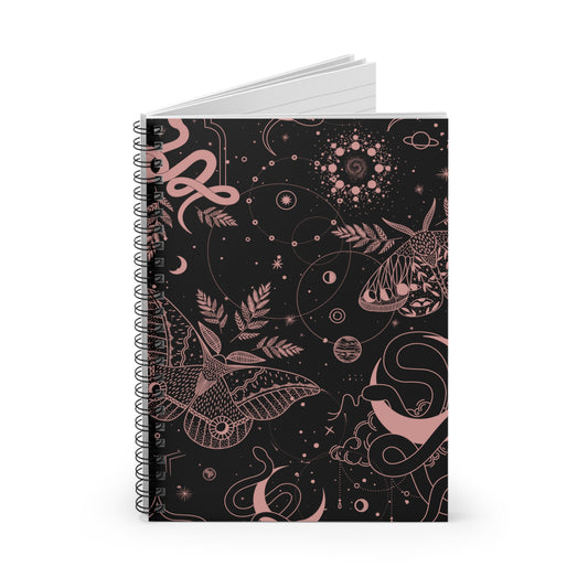 Astral Whispers | Spiral Notebook