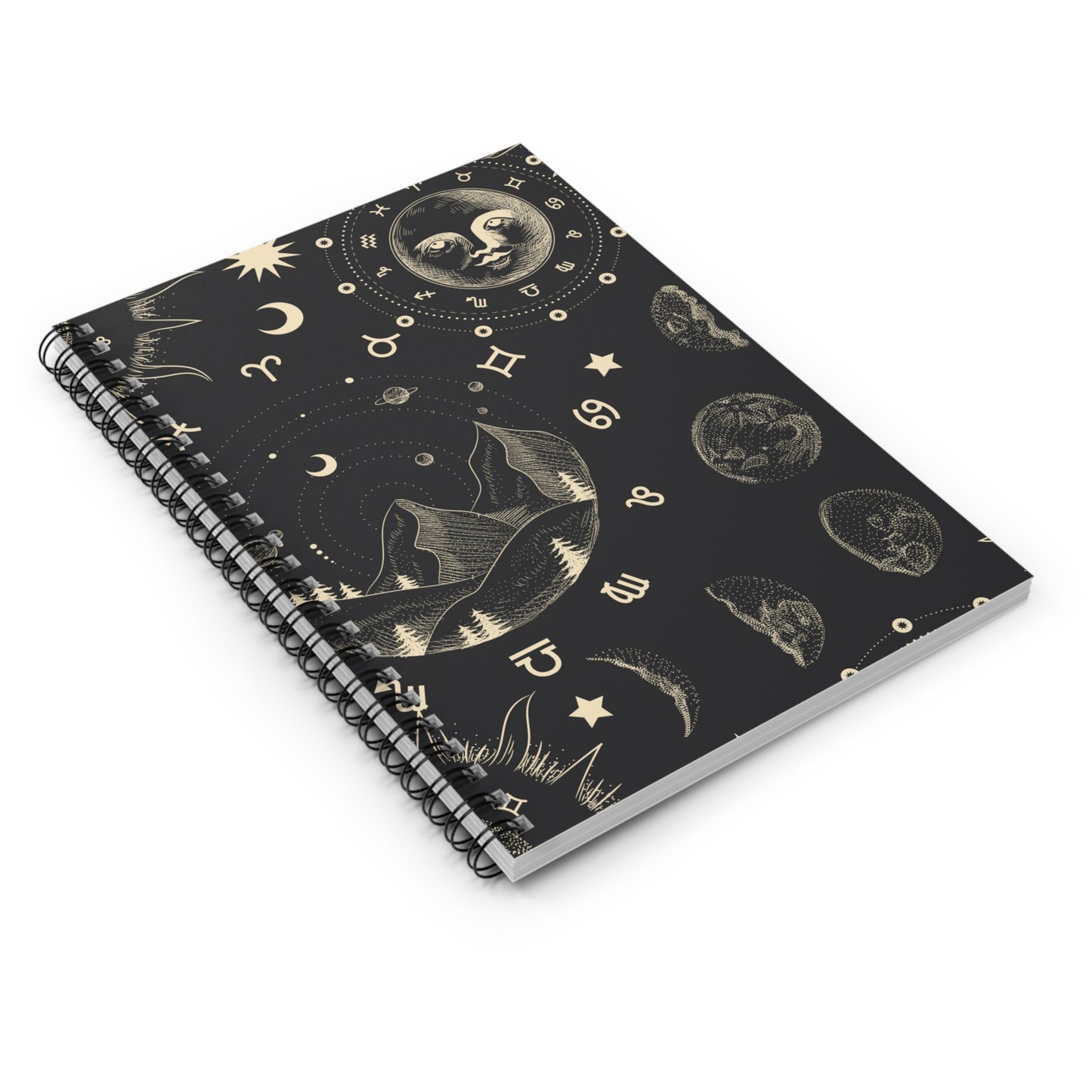 Zodiac Odyssey | Spiral Notebook