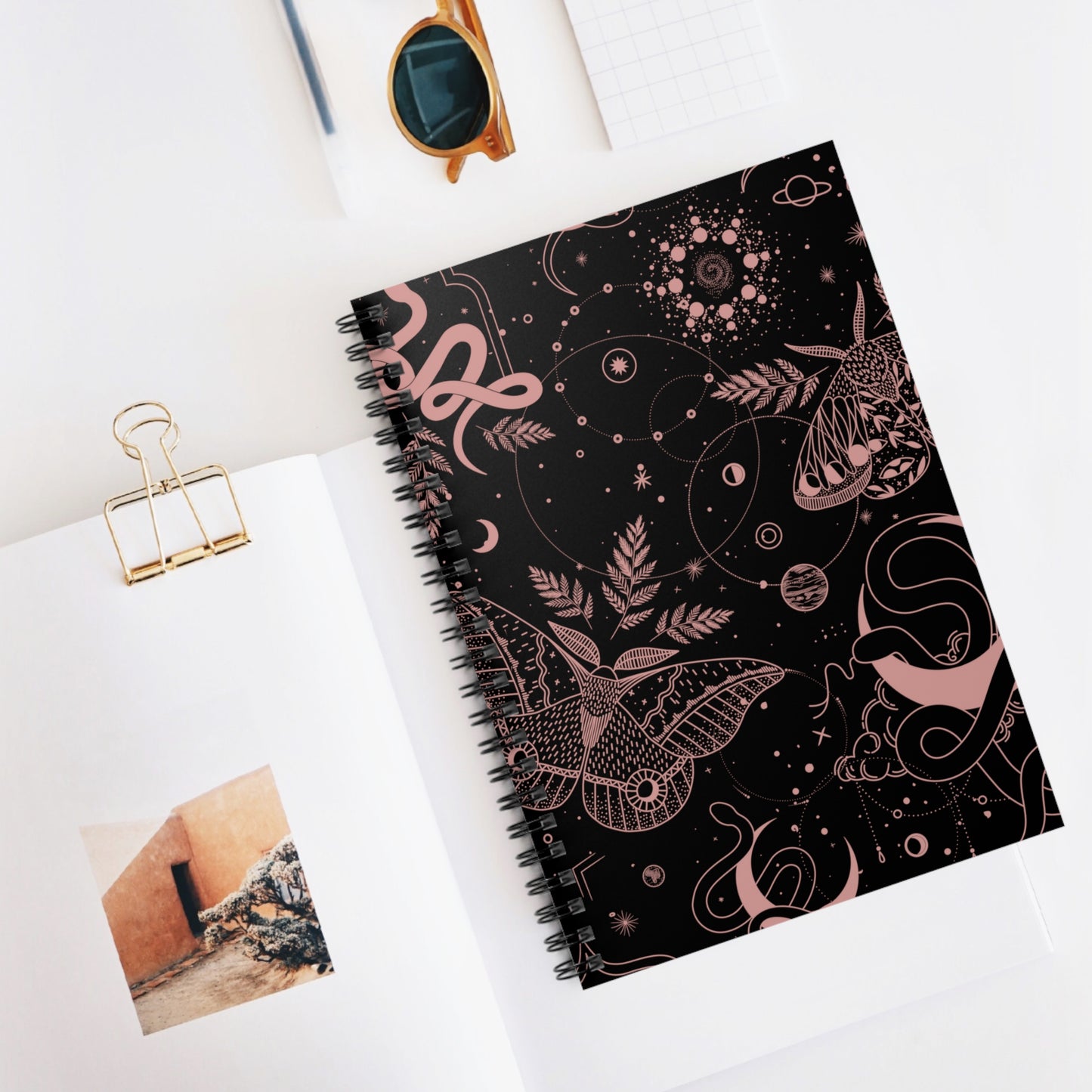 Astral Whispers | Spiral Notebook