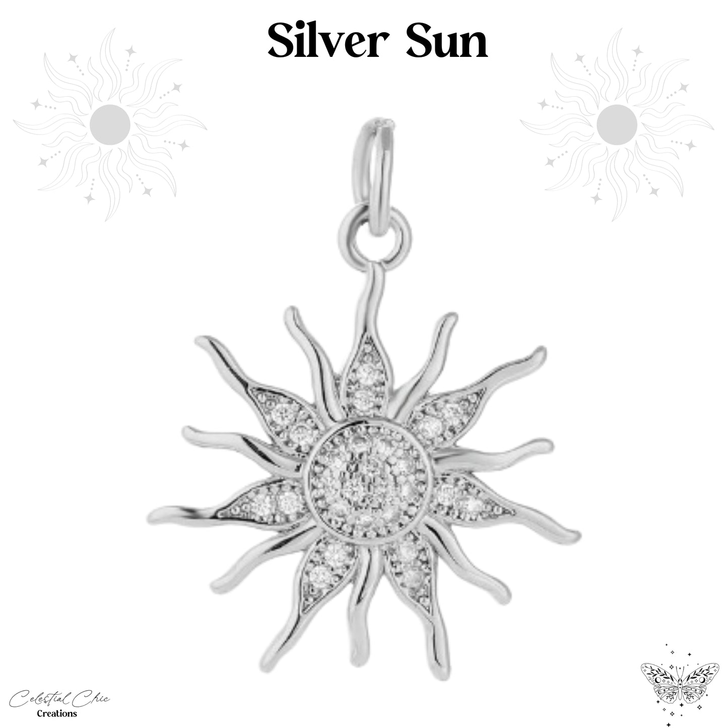 Silver Sun | Pendant