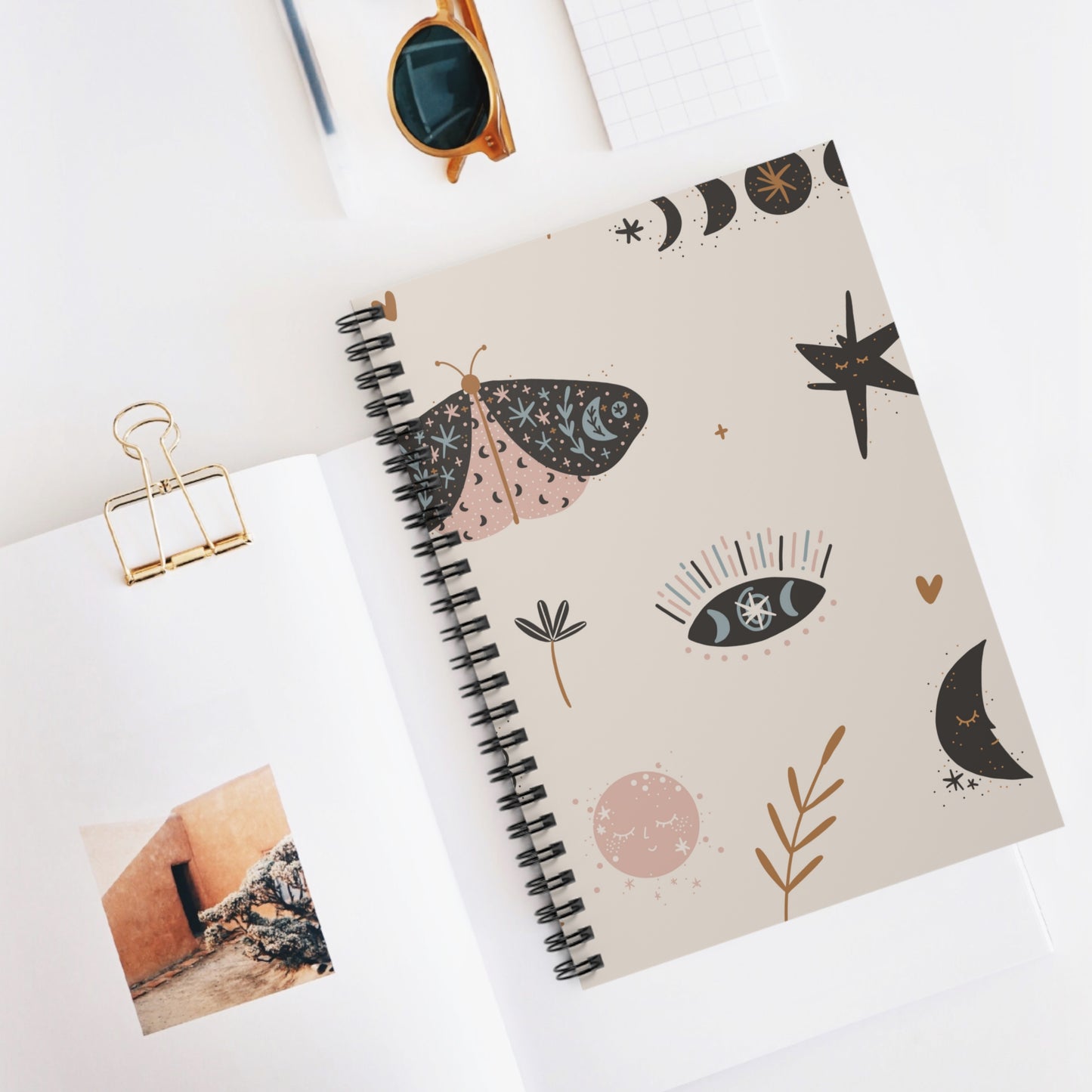 Starlit Harmony | Spiral Notebook