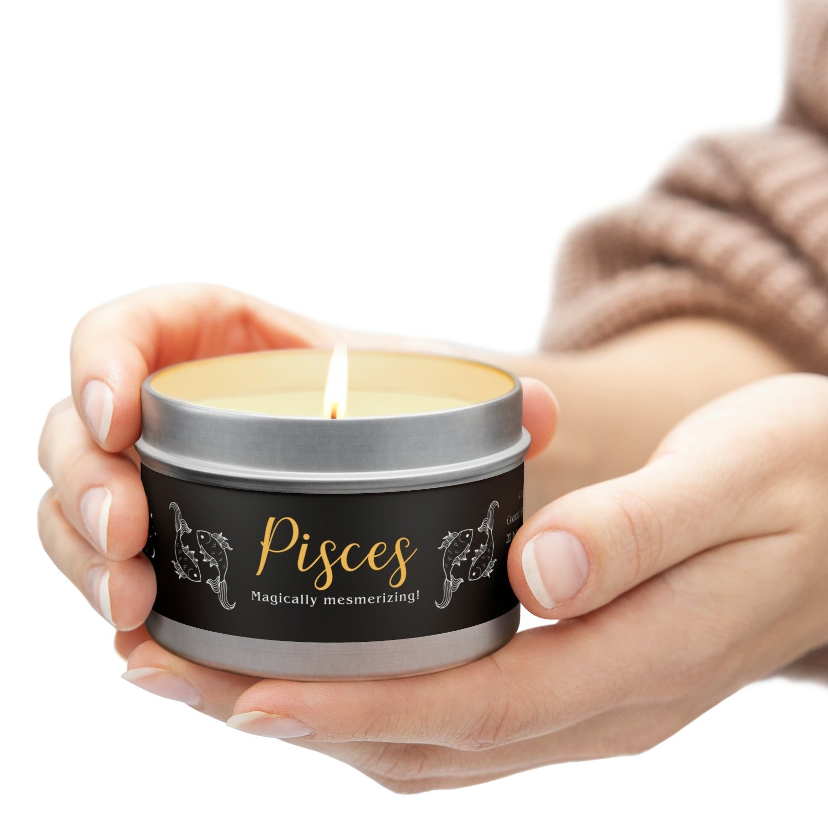 Dreamy Pisces candles, Imaginative scent collection, Pisces-inspired home fragrance, Intuitive aromas, Compassionate candle scents, Ethereal Pisces decor, Whimsical fragrance notes, Pisces Zodiac decor, Tranquil home scents, Creative candle collection