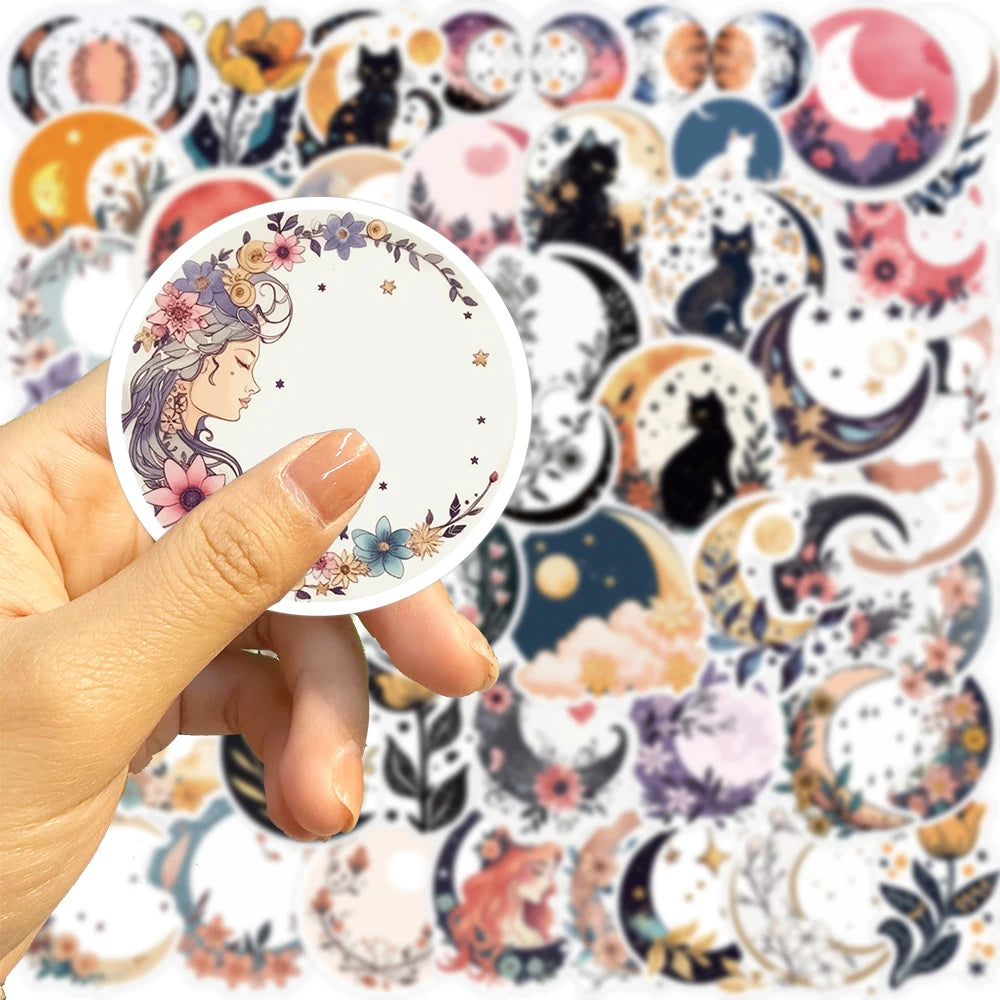 Luna Petals Delight | Stickers (50 pcs)