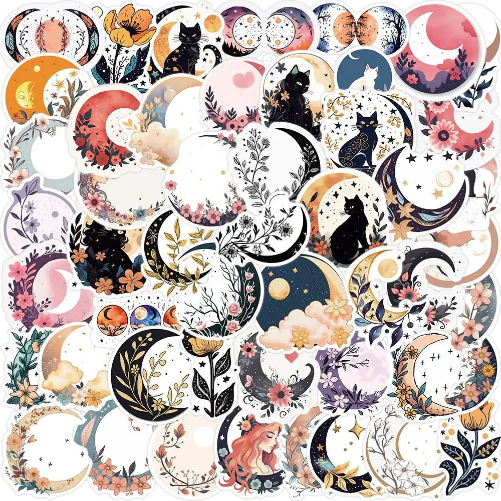 Luna Petals Delight | Stickers (50 pcs)