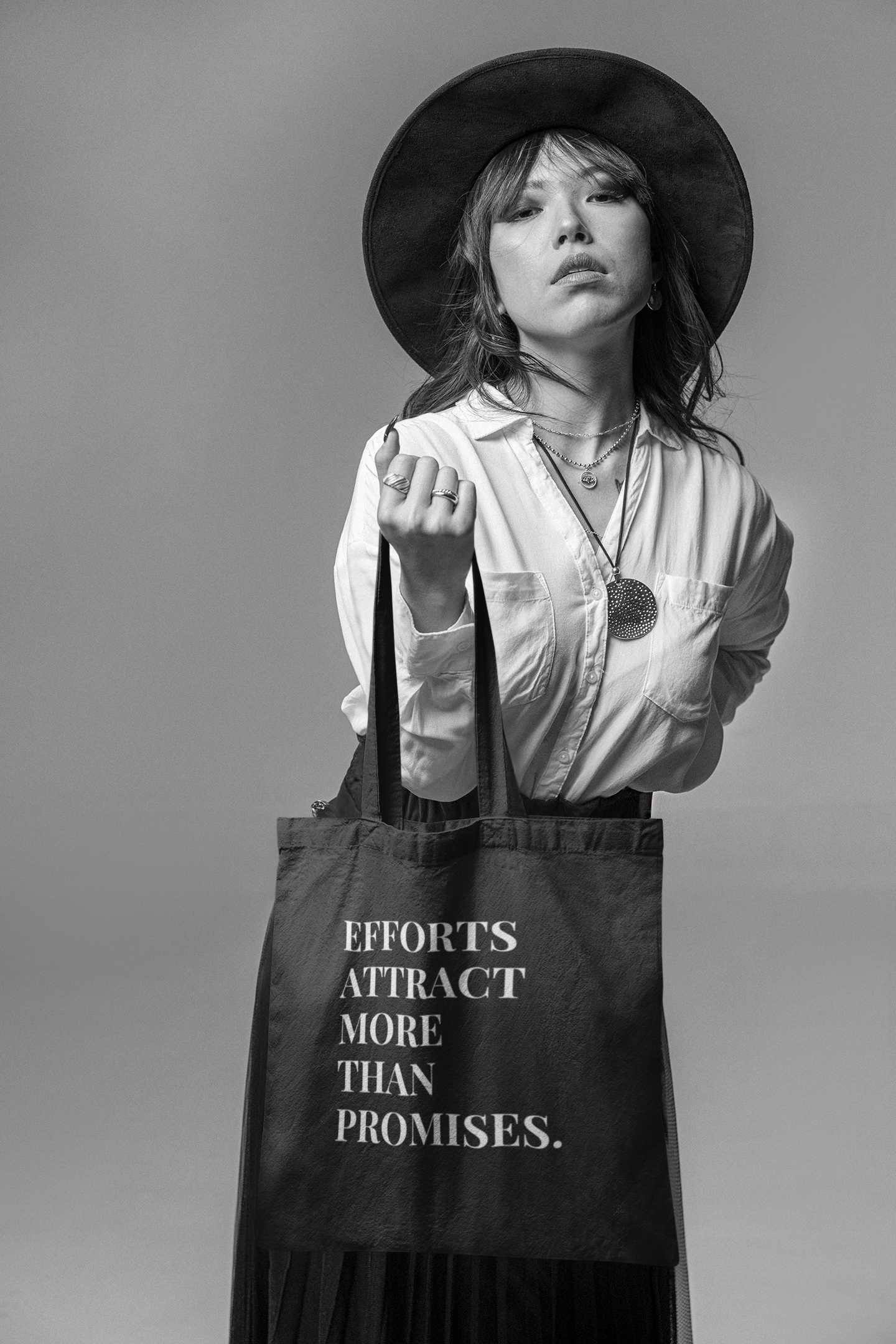 Efforts Attract More Than Promises | Tote Bag